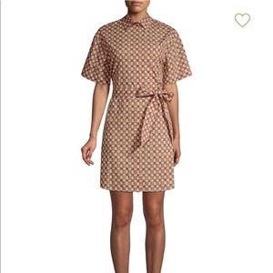 Burberry Addy Checked Shirt dress